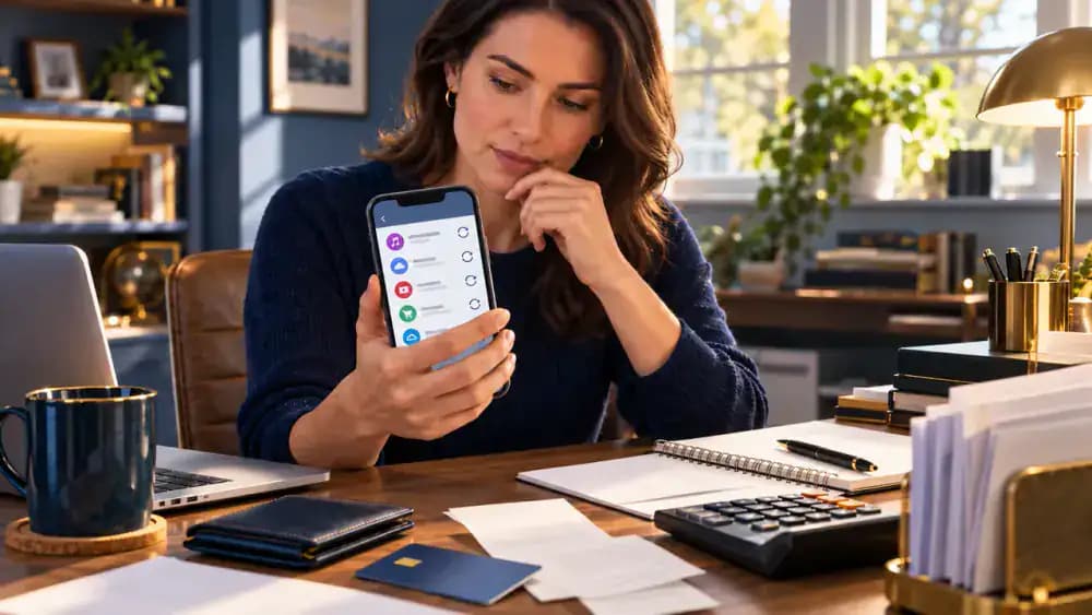 Recurring payment cycle illustrated with calendar and payment card