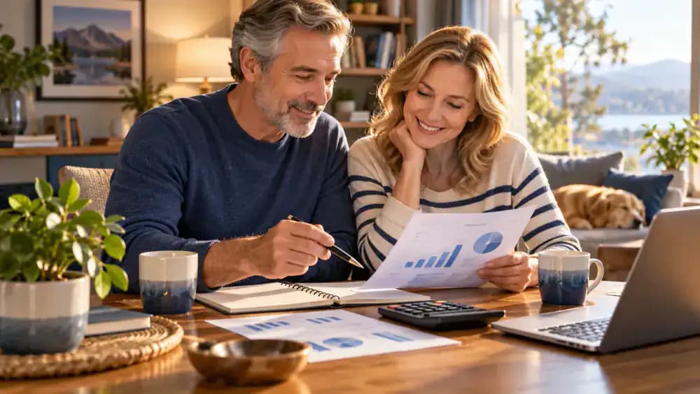 Two retirement account paths representing Traditional and Roth choices