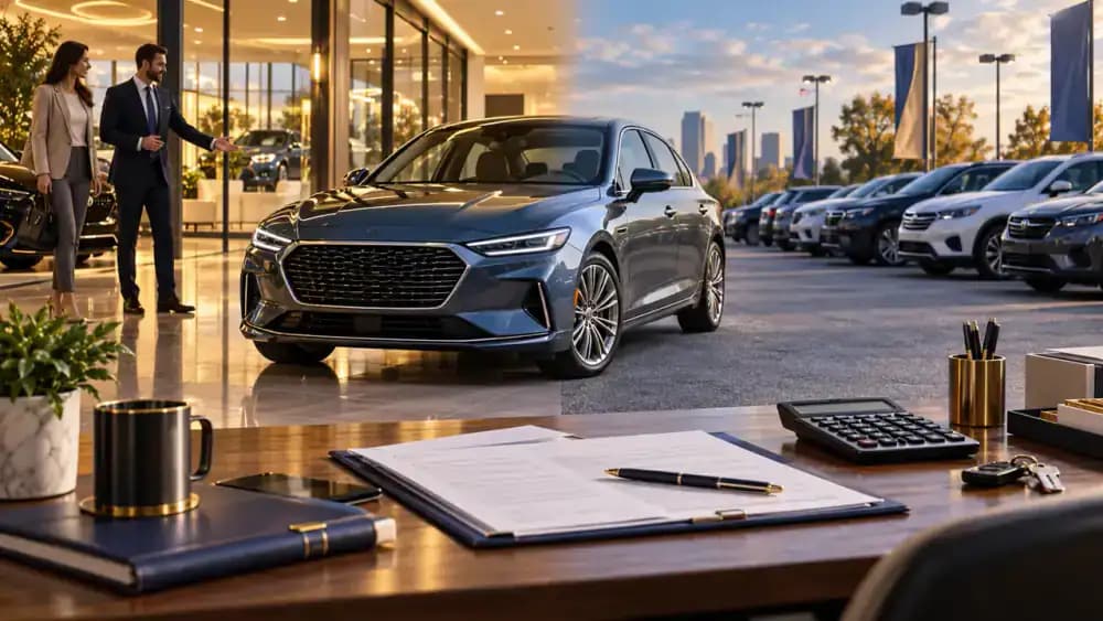 New car transitioning into the used vehicle market