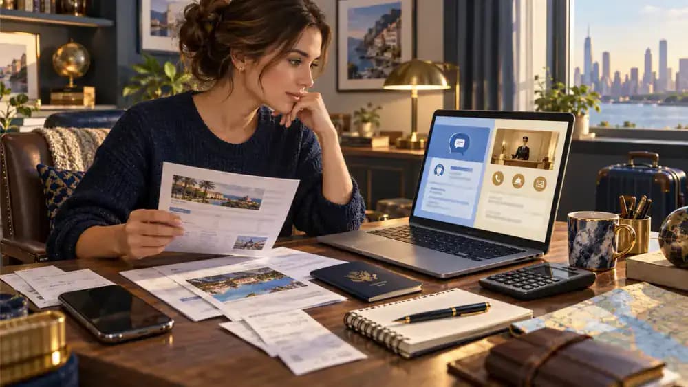 Traveler checking who can modify a booking