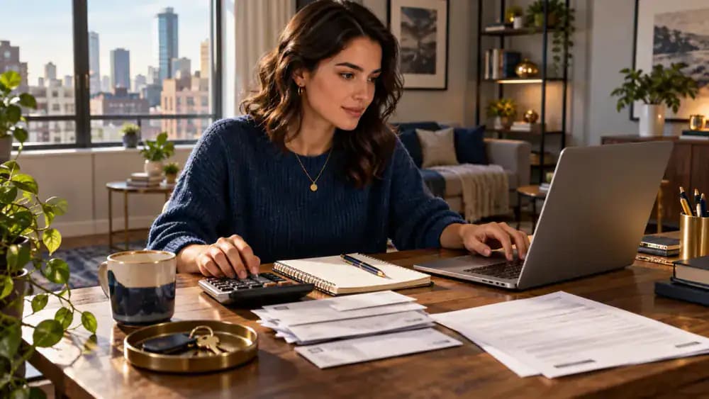 Tenant paying monthly rent
