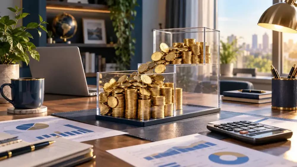 Additional coins flowing into a second tax bracket