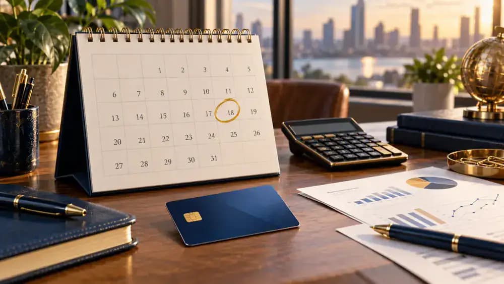 Calendar marking the end of a promotional APR