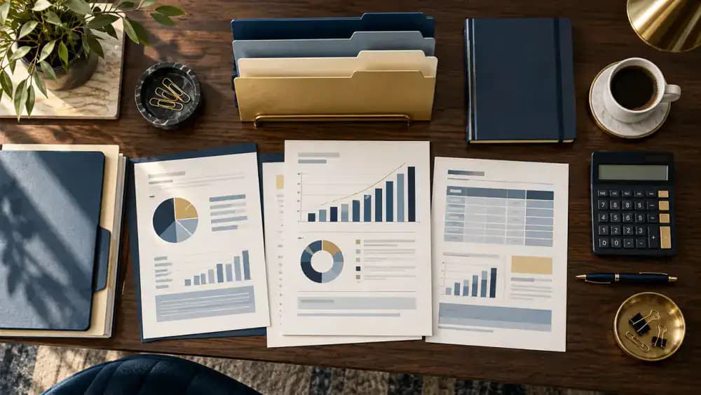 Financial records protected by a transparent shield