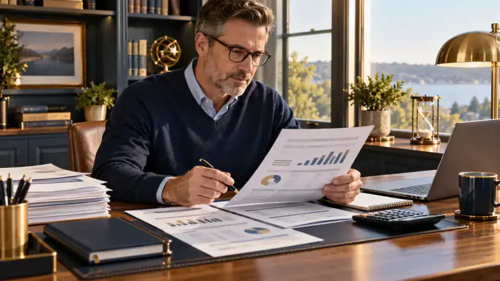 Traditional IRA tax deduction paperwork under review