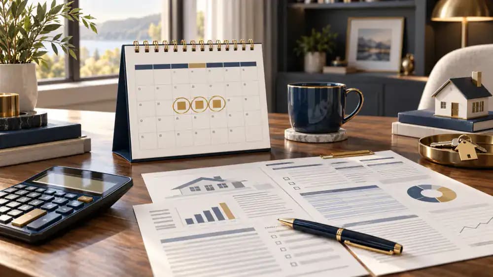 Two mortgage documents being compared side by side