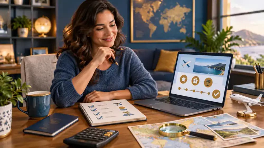 Consumer reading conditions attached to a credit card promotion
