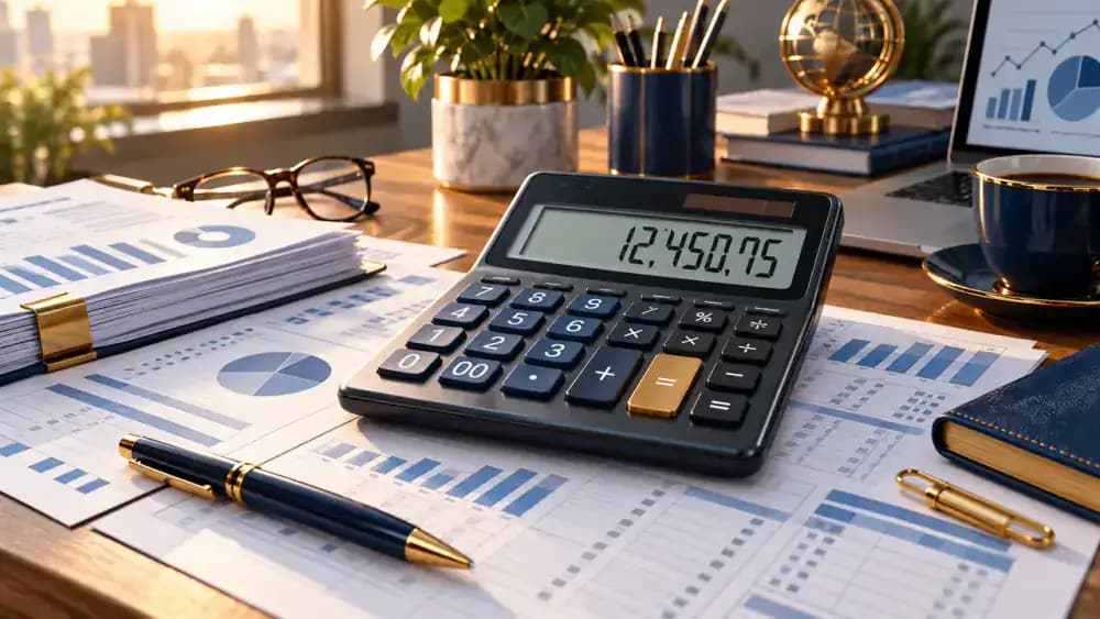 Rising financial graph showing increased deduction value