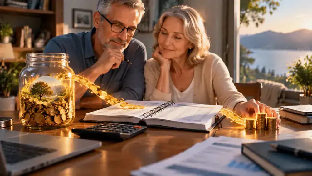 Traditional retirement withdrawal flowing into taxable retirement income