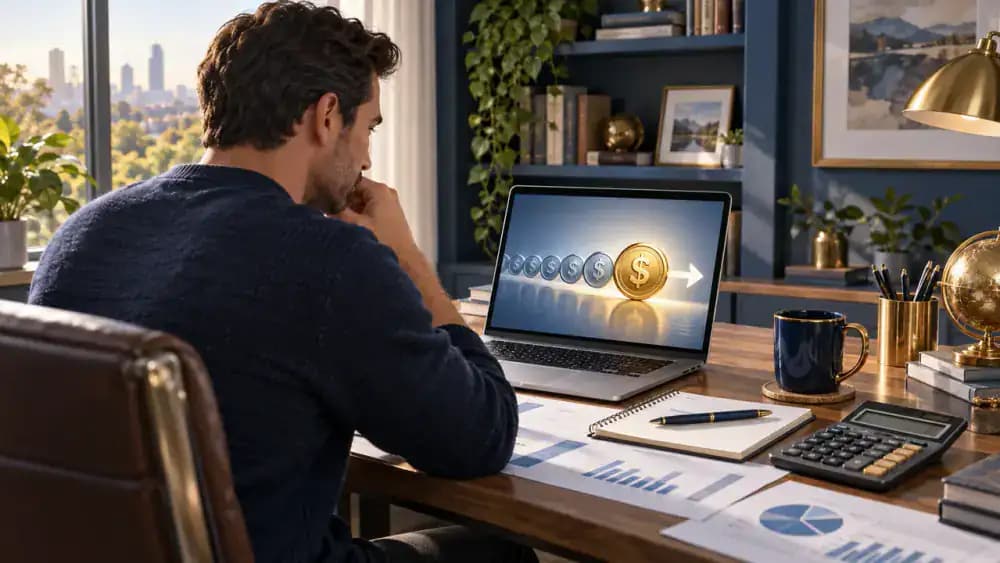 Large payment moving ahead of smaller payments in a queue
