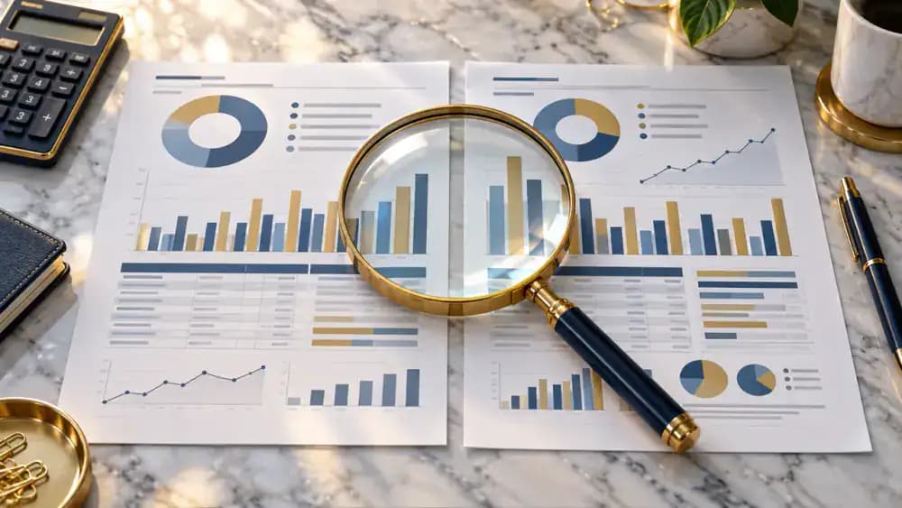 Hand highlighting a disputed entry on a credit report