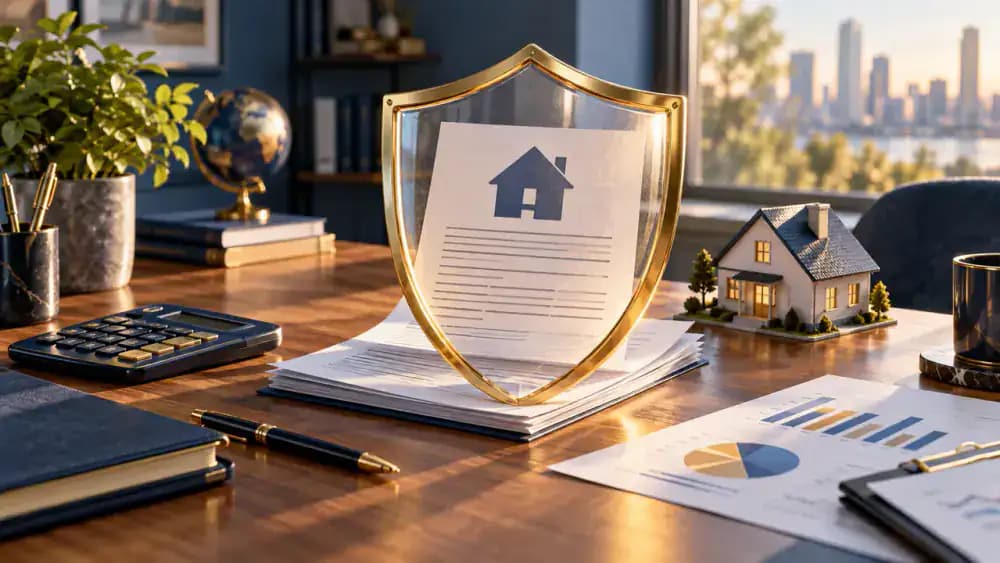 Shield protecting a mortgage document from rate changes