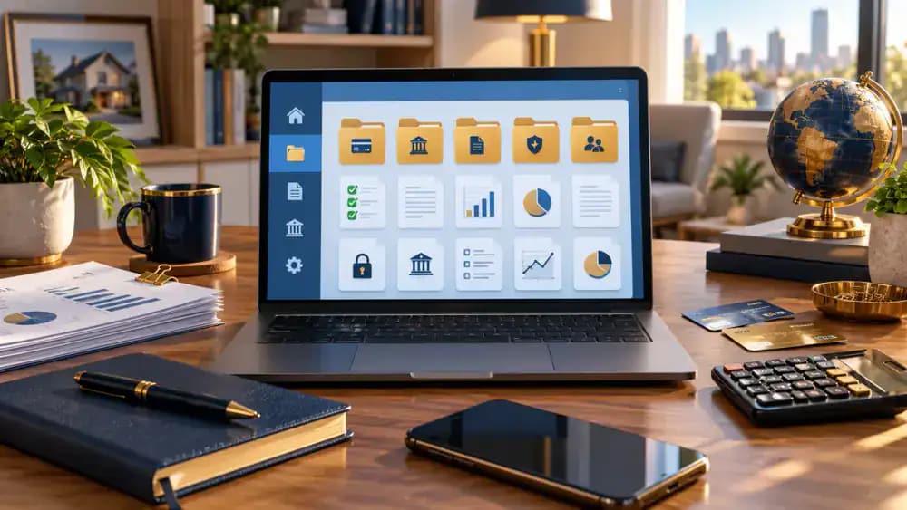 Digital folder storing recurring payment authorization records