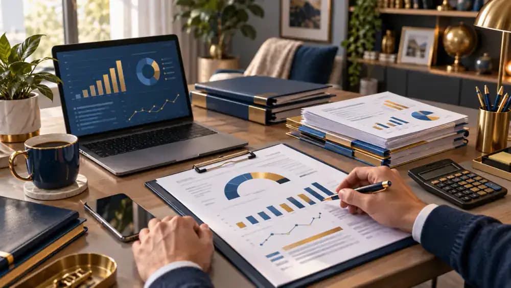 Clean credit report page