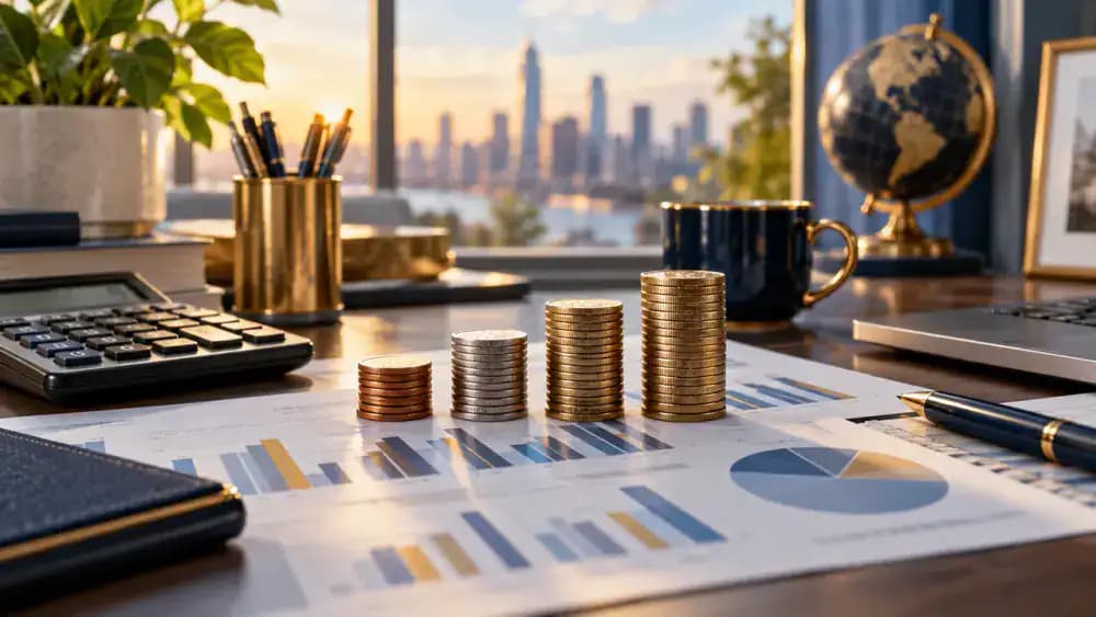 Two financial paths representing credit types