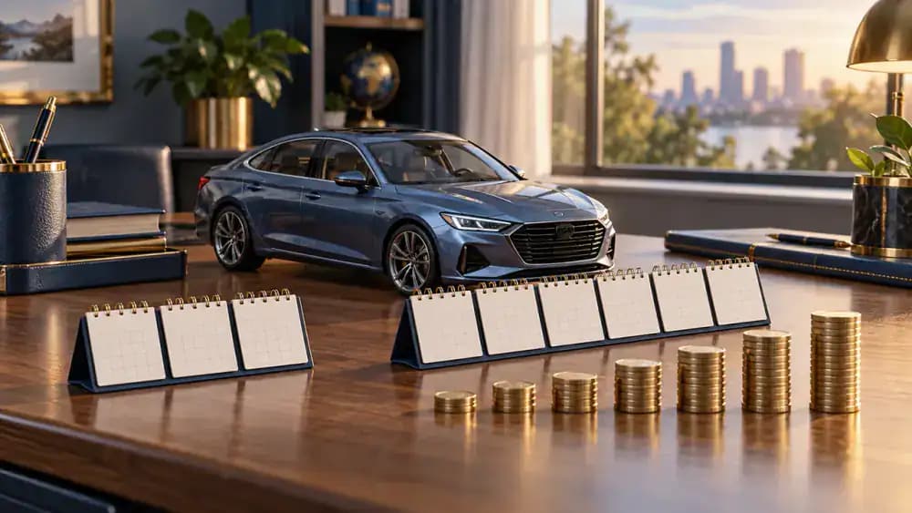 Financial institution evaluating an older used vehicle as loan collateral.