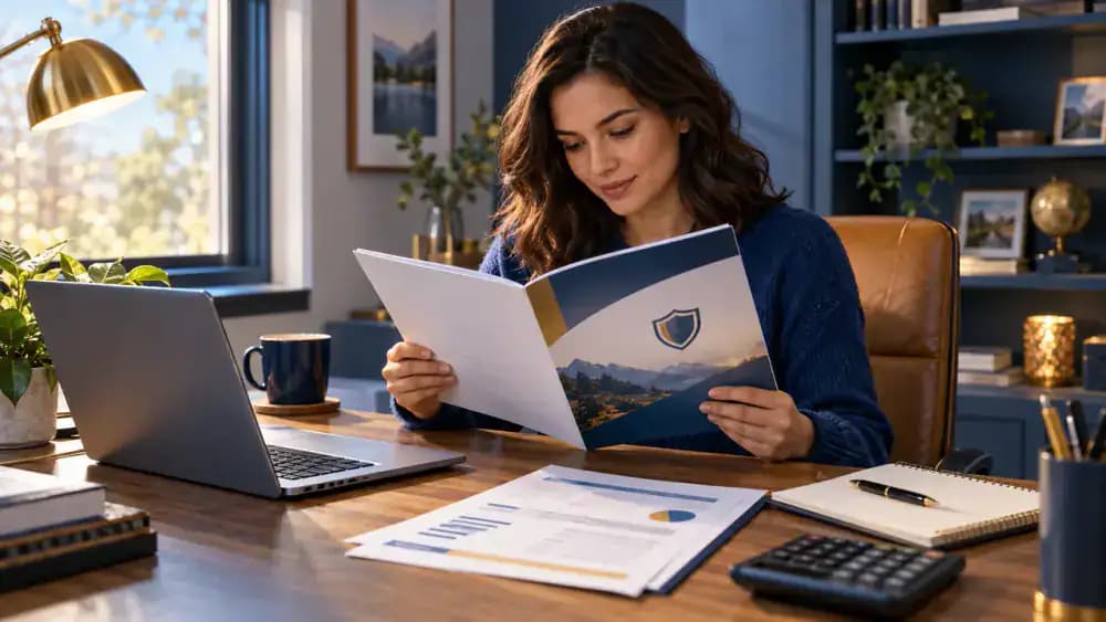 Consumer reviewing student loan rights information