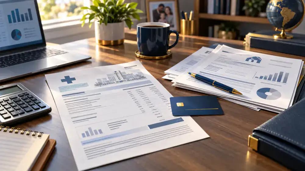 Balanced scales representing fair credit evaluation
