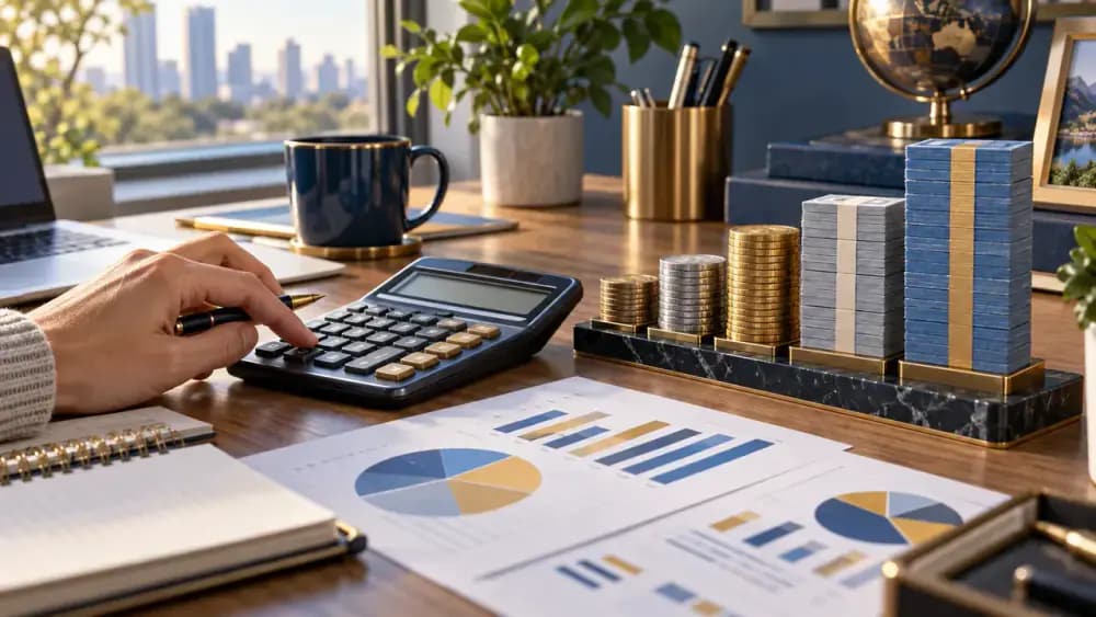 Taxpayer building an estimate from several separate income layers