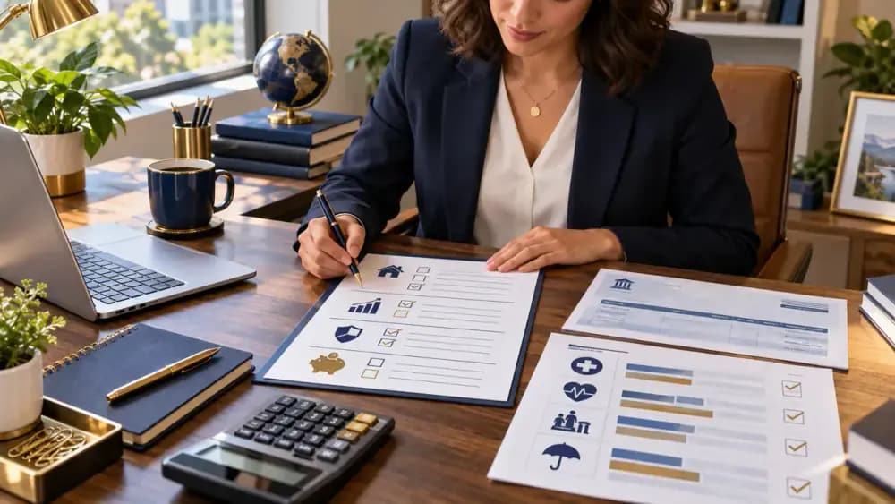 Take-home pay checklist covering income taxes benefits and costs