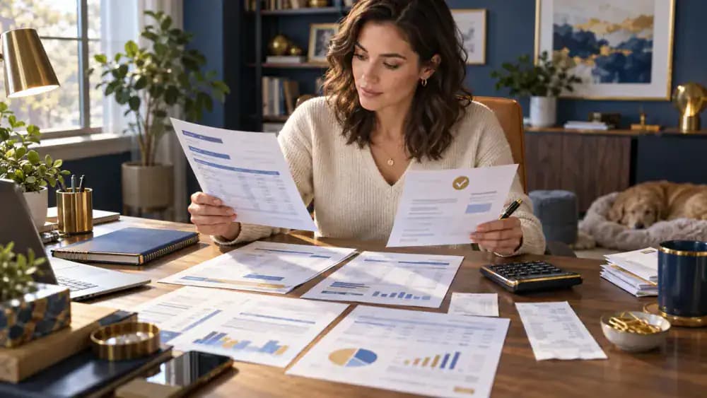 Consumer matching payment confirmations against a monthly credit card statement