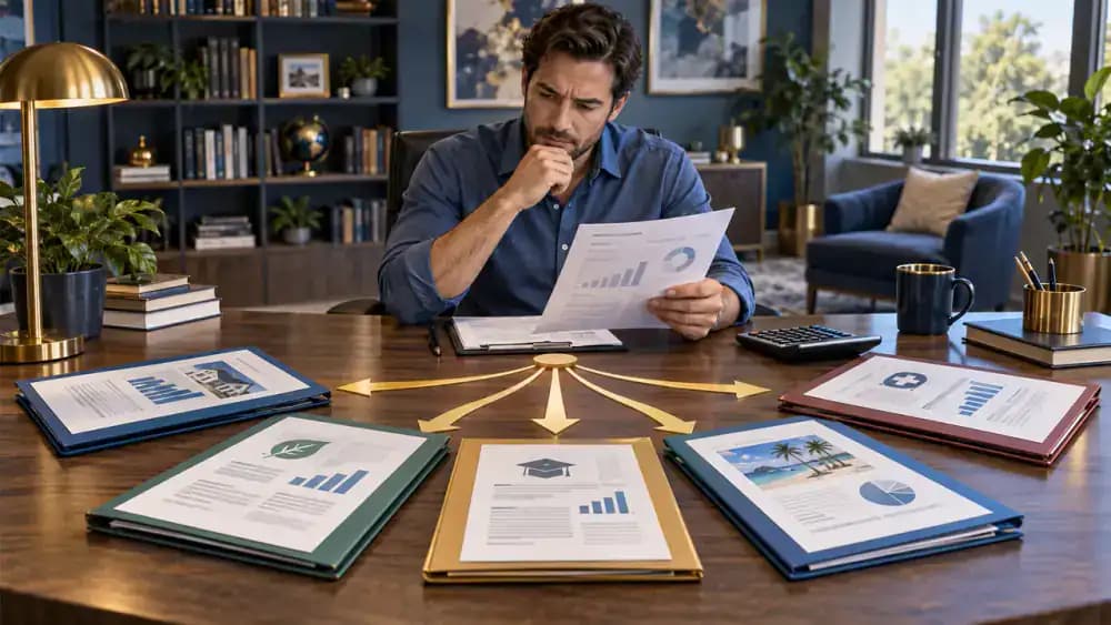 Borrower organizing documents for a student loan dispute