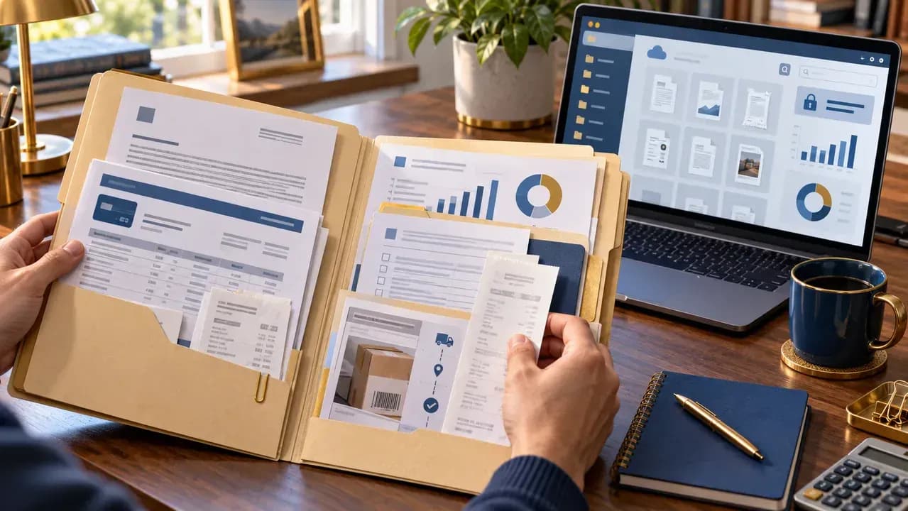 Maintain a complete credit card dispute file from the first statement through the final response.