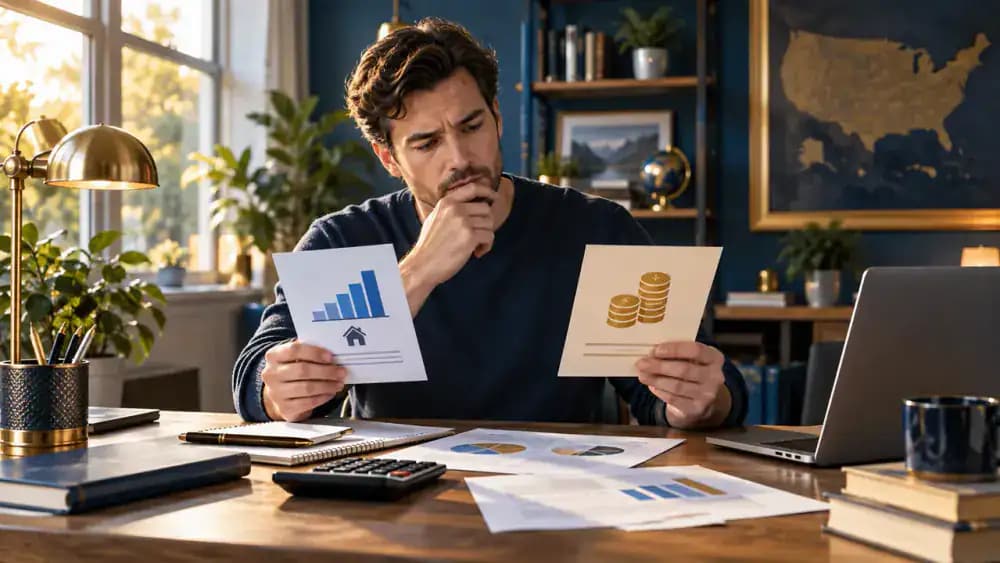 Official tax resources on a desk