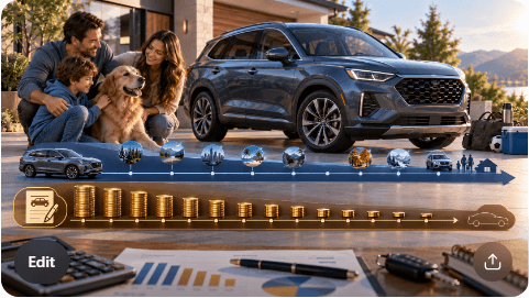 Vehicle ownership timeline compared with auto loan term