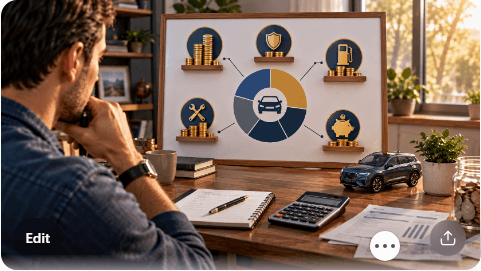 Household budget stress test for a higher car payment