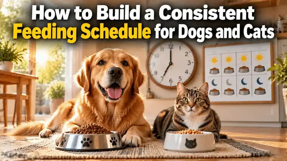 How to Build a Consistent Feeding Schedule for Dogs and Cats - problem and solution