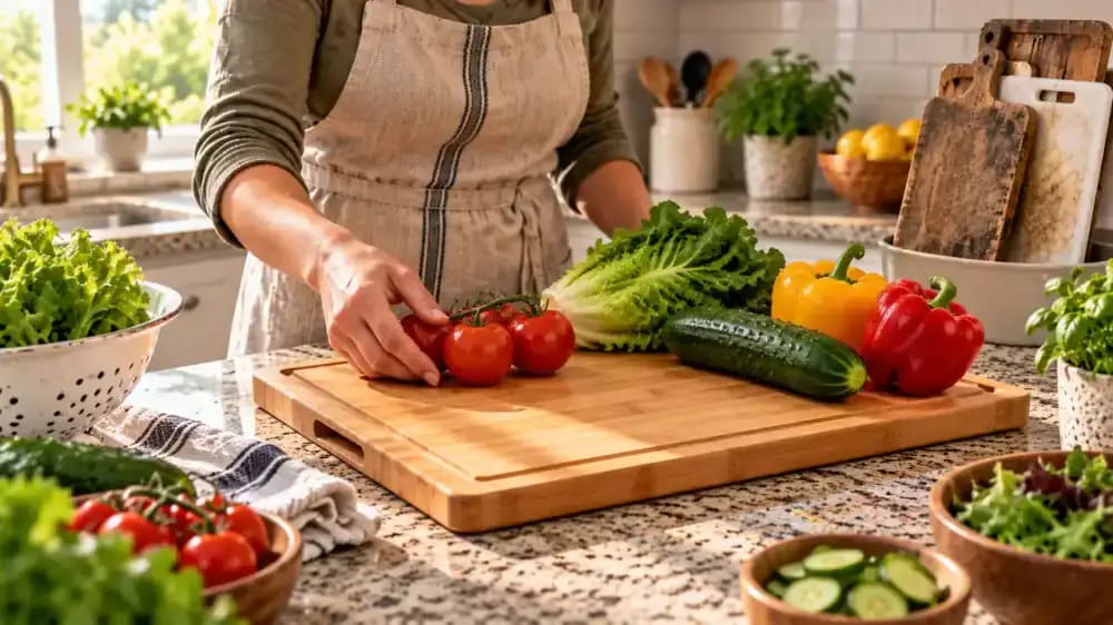 How to Clean Cutting Board Stains and Odors Safely - problem and solution