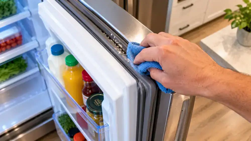 How to Clean Refrigerator Door Gaskets and Restore a Better Seal - problem and solution