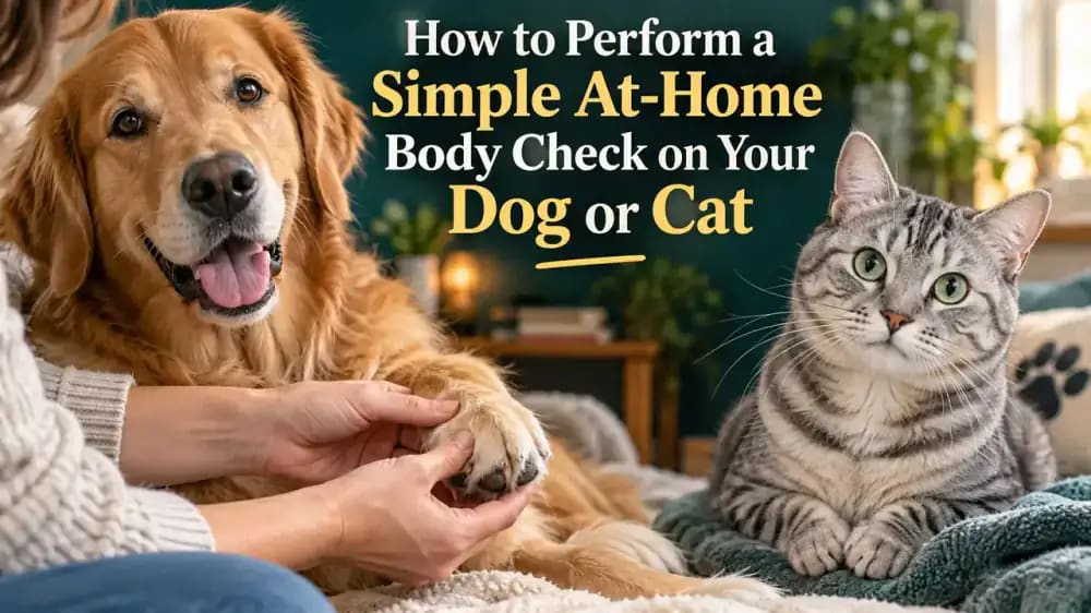 How to Perform a Simple At-Home Body Check on Your Dog or Cat - problem and solution