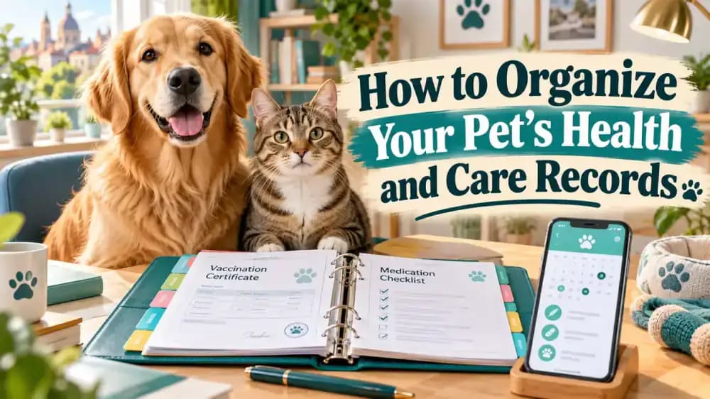 How to Organize Your Pet's Health and Care Records - problem and solution