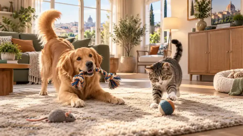 How to Rotate Pet Toys So They Stay Interesting - problem and solution