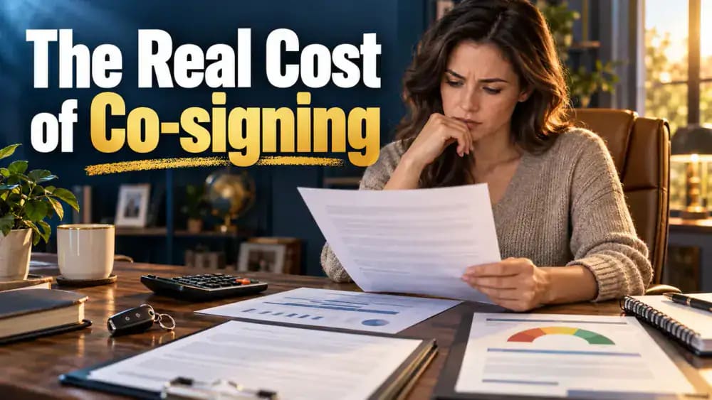 The Real Cost of Co-signing a Loan consumer finance guide cover