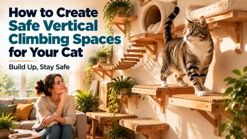 How to Create Safe Vertical Climbing Spaces for Your Cat - problem and solution