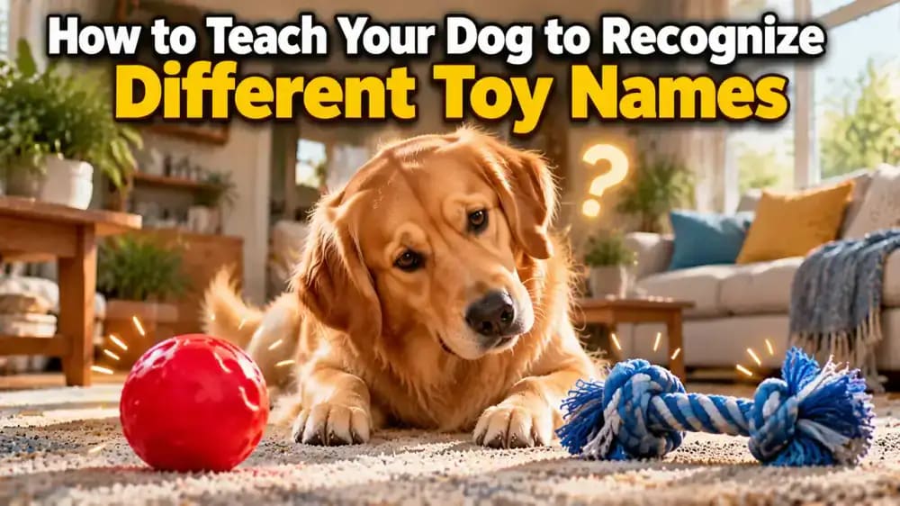 How to Teach Your Dog to Recognize Different Toy Names - problem and solution