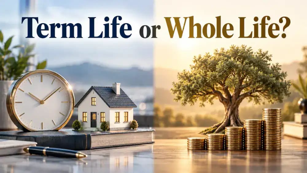 Term vs. Whole Life Insurance: Understanding the Mechanics consumer finance guide cover