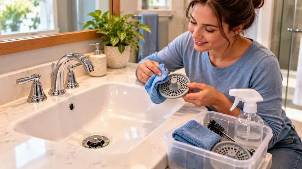 How to Unclog a Slow Bathroom Sink Without Harsh Chemicals - problem and solution