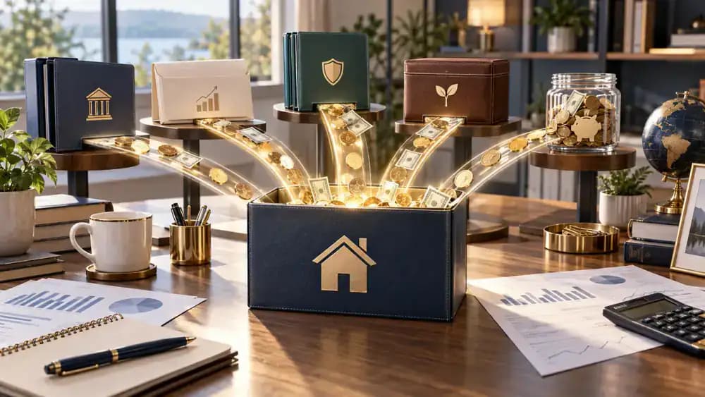 Retirement income from Social Security and personal investments