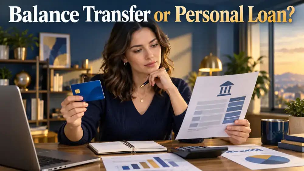 Balance Transfer Cards vs. Personal Loans: The Cost of Debt Consolidation consumer finance guide cover