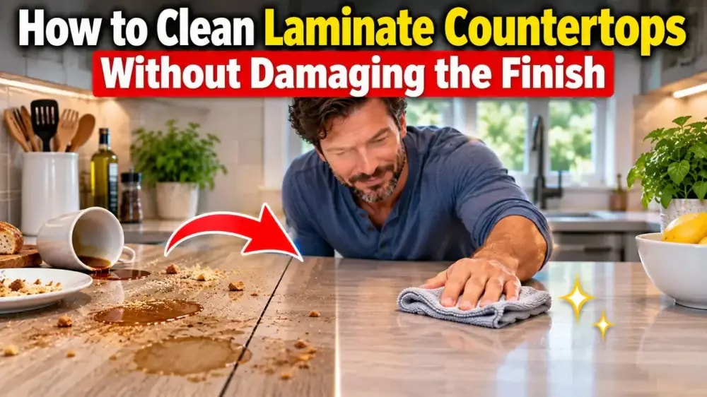 How to Clean Laminate Countertops Without Damaging the Finish - problem and solution