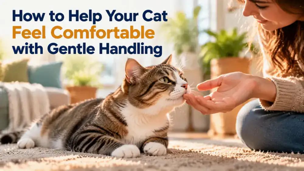 How to Help Your Cat Feel Comfortable with Gentle Handling - problem and solution