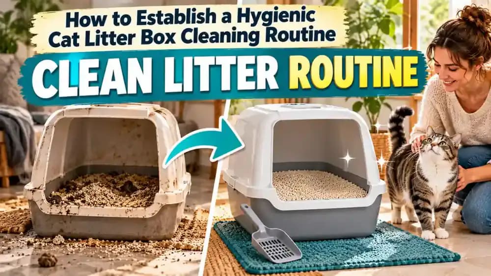 How to Establish a Hygienic Cat Litter Box Cleaning Routine - problem and solution