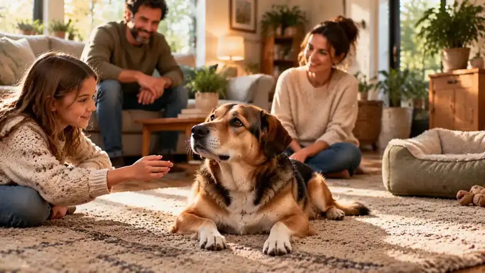 How to Introduce an Adopted Dog to Every Member of Your Household - problem and solution
