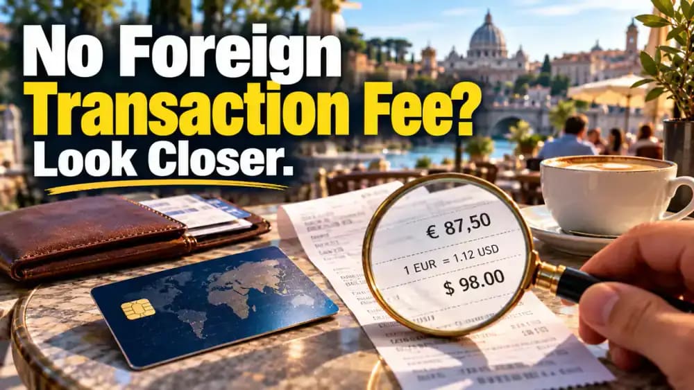 The Myth of No-Fee Foreign Transactions consumer finance guide cover