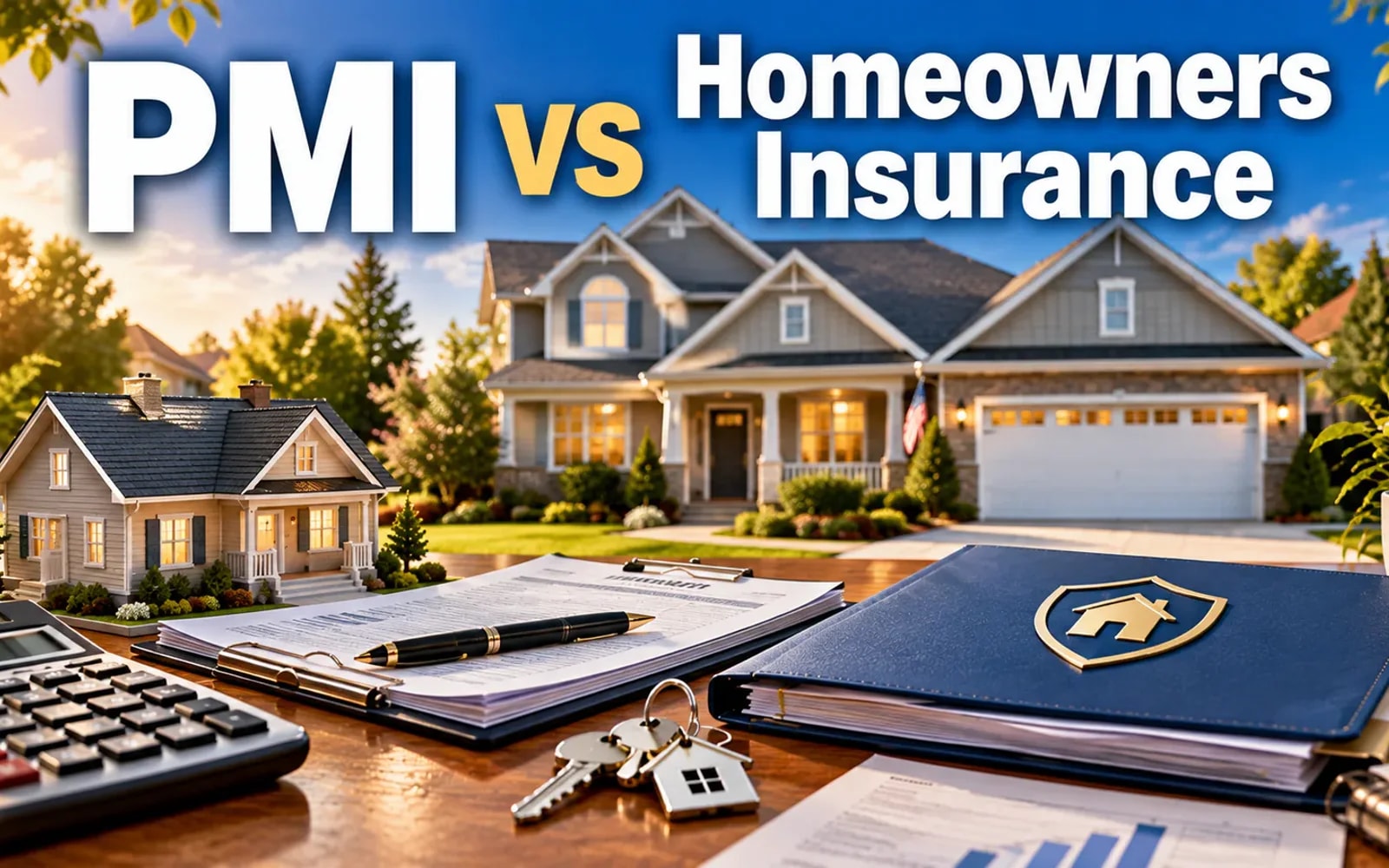 The Real Difference Between PMI and Homeowners Insurance consumer finance guide cover