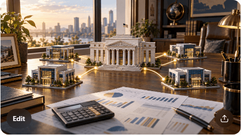 Banks exchanging funds overnight
